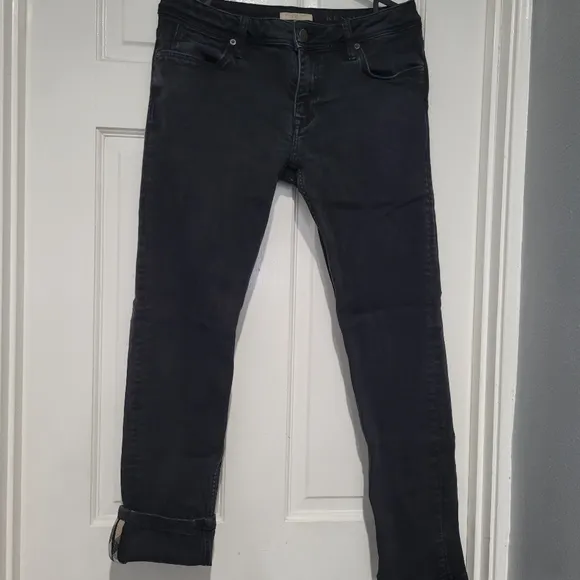 Burberry Brit Women's Kensington Black Jeans Size 30