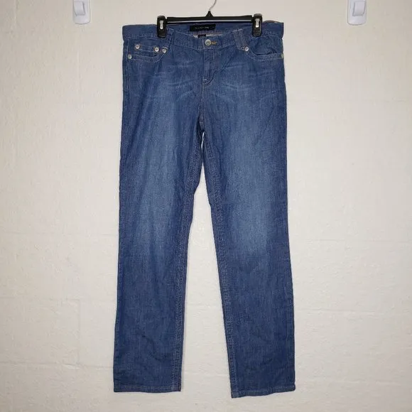 Calvin Klein Blue Skinny Jeans Size 14