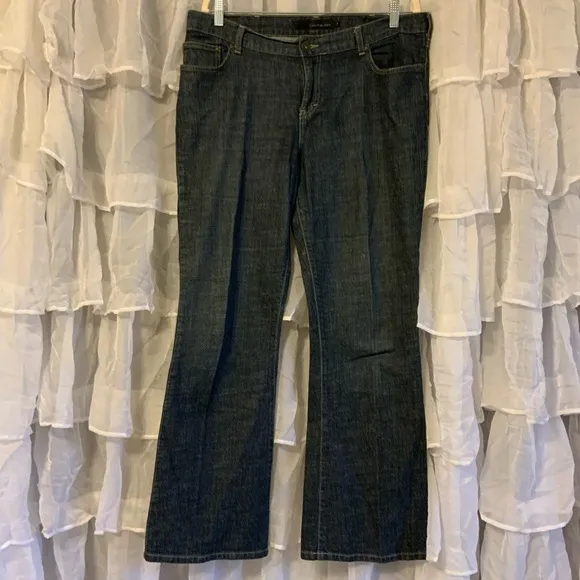 Calvin Klein flare jeans medium wash plus size