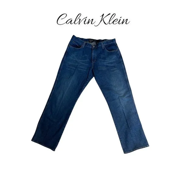 Calvin Klein Straight Leg Jeans  Size 16