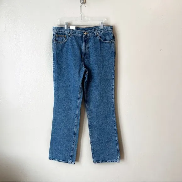 Deadstock Vintage Calvin Klein Bootleg Jeans size 15 Juniors
          
      NWT