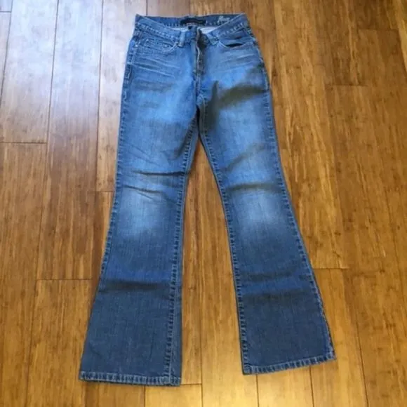 Calvin Klein vintage stonewash flare jeans…