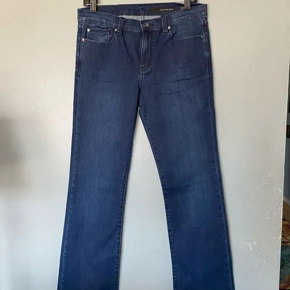 Calvin Klein Modern Boot denim Jeans size 12/31 EUC