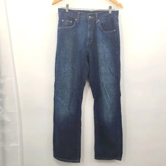Calvin Klein wide leg jeans size 30