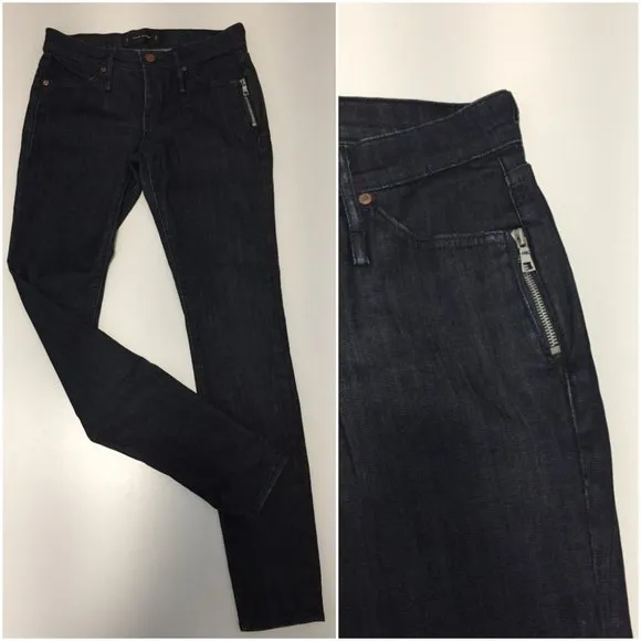 CALVIN RUCKER Zip Pocket HEARTBREAKER Skinny Jeans
