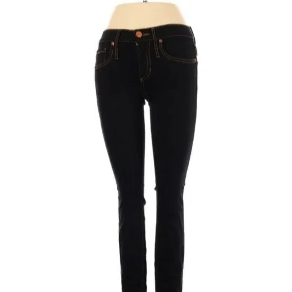 Calvin Rucker Black Skinny Jeans 25x30