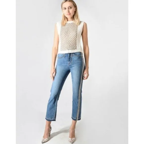 Calvin Rucker Rebel Selvage High-Rise Vintage Straight Jeans
          
      NWT