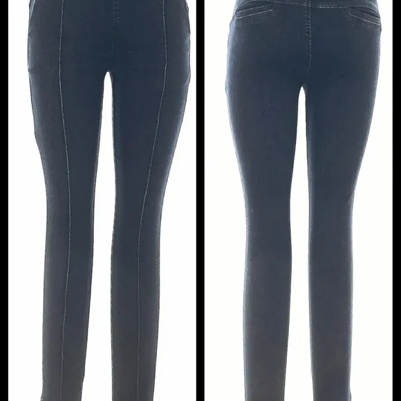 CALVIN RUCKER Get Down It Pull-Up Jeggings | XS