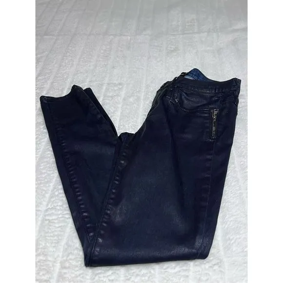 Calvin Rucker Heartbreaker Dark Polished Denim Skinny Jeans Size 28