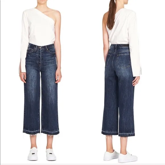 • Camilla & Marc • Winona Cropped Wide Leg Jeans
