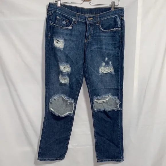 CARMAR Daniel Danim Ripped Jean Sz 26
          
      NWT