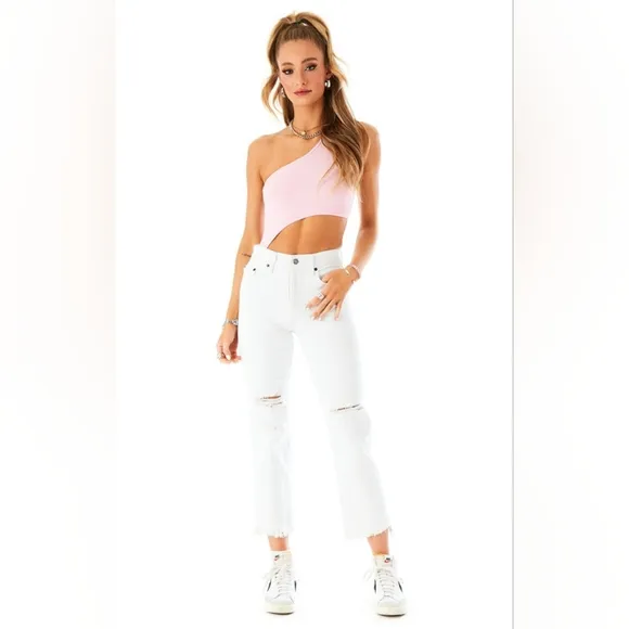 NWT, LF Carmar White Emilia Tiffany Jeans
          
      NWT
