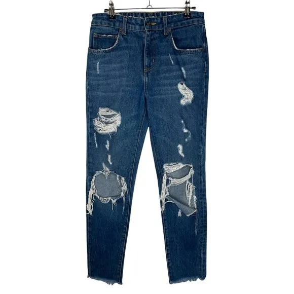 Carmar Destroyed Boyfriend Jeans, 25