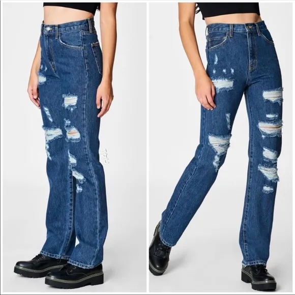 Carmar Lucia Orion distressed high rise jeans 24