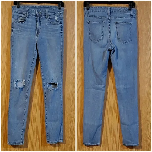 Carmar destroyed knee skinny jeans