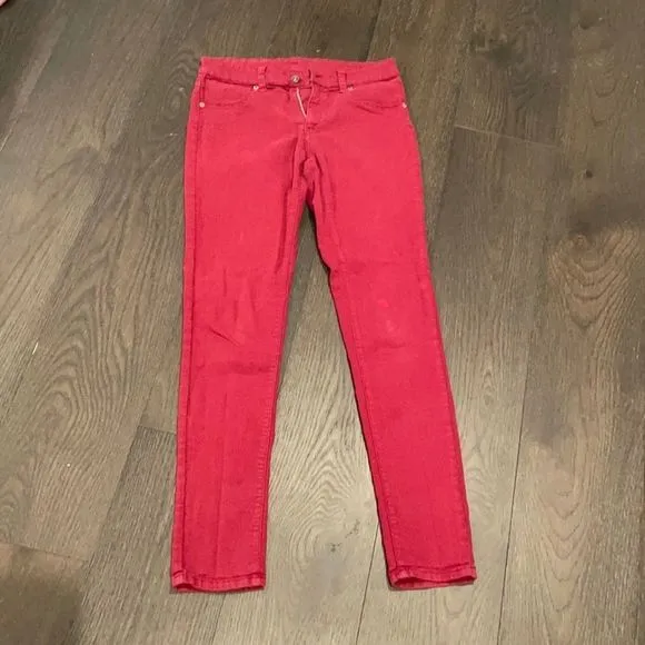 Carmar red skinny jeans