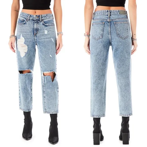 NEW Carmar Hermia Scarpe Relaxed Straight Leg Distressed Jeans 29
          
      NWT
