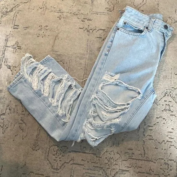 Carmar Los Angeles Womens Distressed Jeans Size 24 Straight