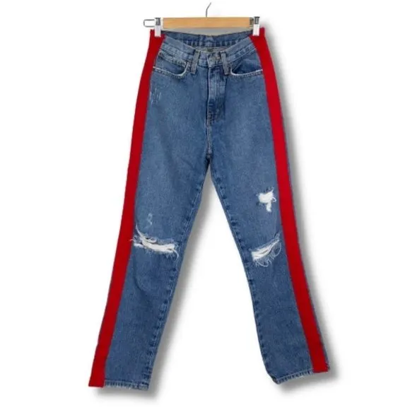 Carmar Ursula Taylor High Rise Straight Leg Jeans Size 24
