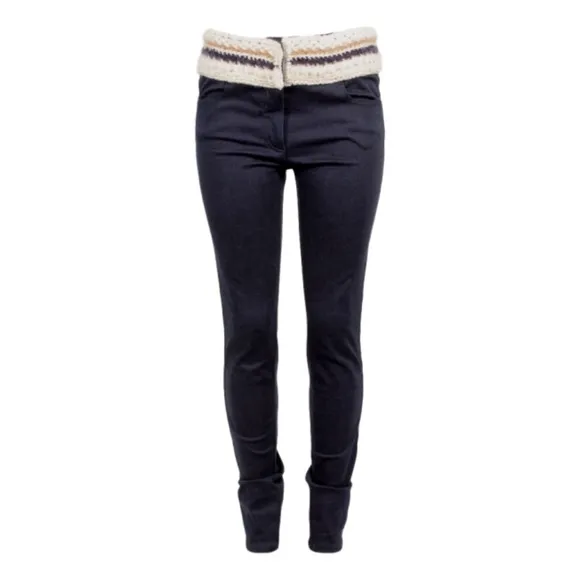 CHANEL LOW-RISE SKINNY JEANS