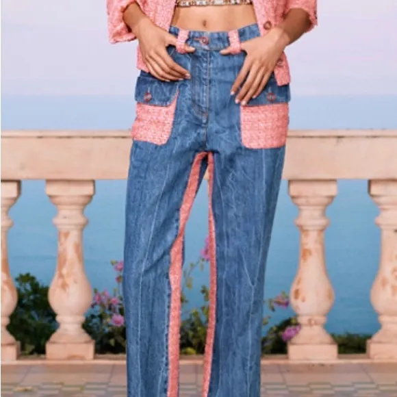 ISO of this Chanel Tweed Jeans