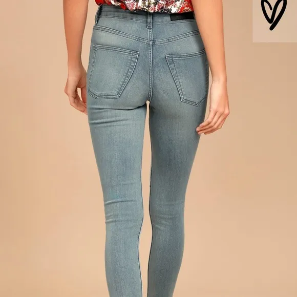 Cheap Monday snap high waist skinny  jeans