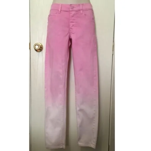 Cheap Monday Skinny Jeans Size 30/32 Pink Ombre