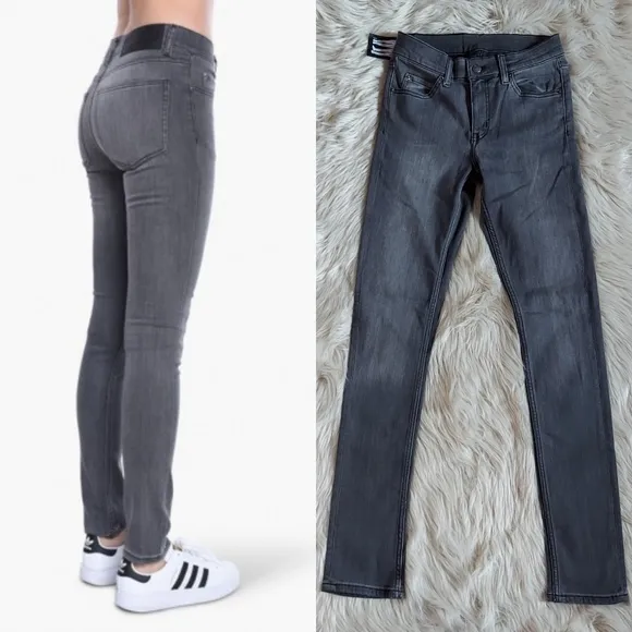 Cheap Monday Tight Crude Gray Mid Rise Skinny Jeans 27
          
      NWT
