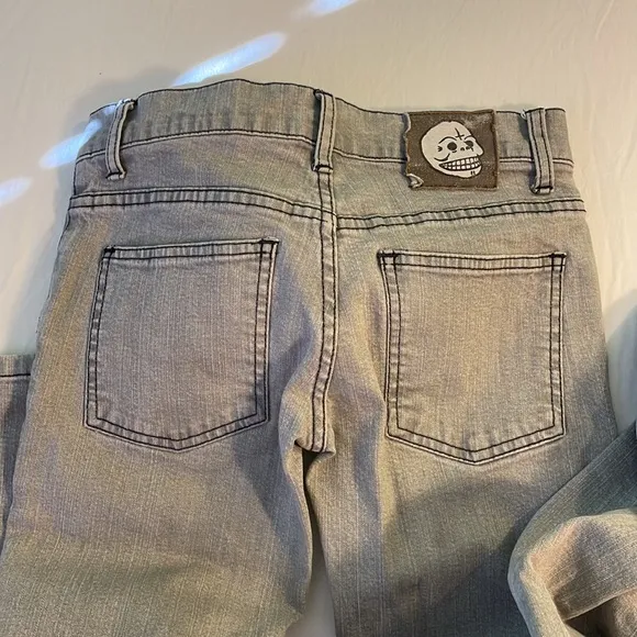 CM cheap Monday Grey Washed skinny Jeans Denim 👖