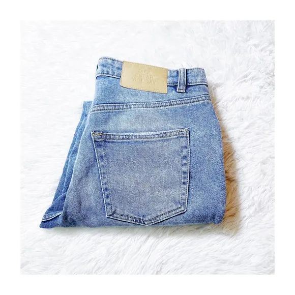 Cheap Monday Revive Wash Denim Jeans Cropped SZ29/30
