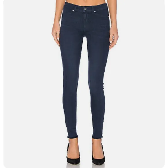 CHEAP MONDAY JEANS - Mid Rise Spray On Skinny Jegging in Dawning Blue sz 28 - 29