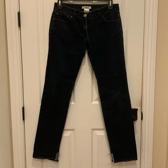 Vintage Chloe Dark blue tapered leg jeans size 29