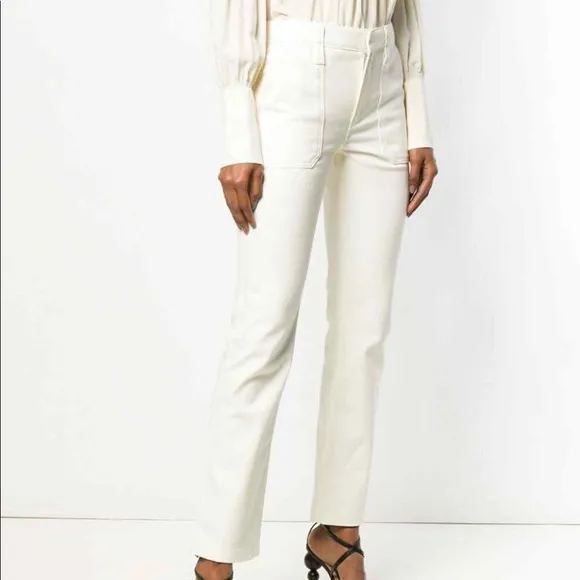 NWT women Chloe White Slim Fit Jeans Was $895
          
      NWT