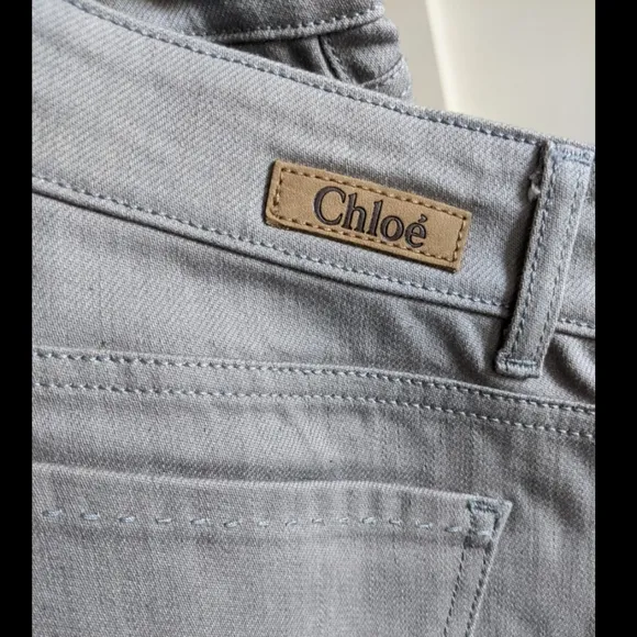 Chloe Vintage Grey Jeans, T 42 (US size 6)
          
      NWT