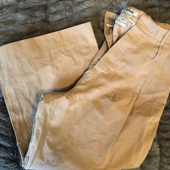 Chloe trousers wide leg melitta pants