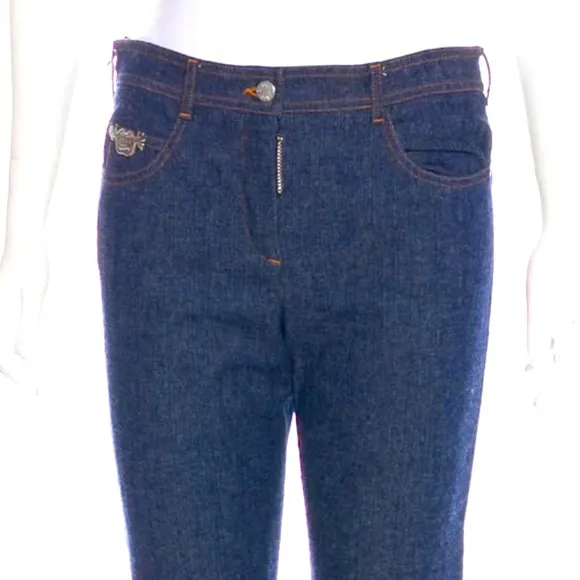 Chloe Jeans NWOT Mid-rise, with chain zip, Size M