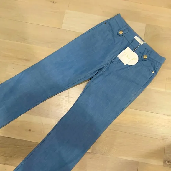 👖👖Authentic Chloe light Denim Jeans 👖
          
      NWT