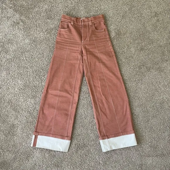 Chloe denim pants, excellent condition.