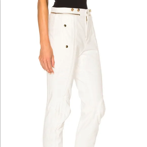 NWT Chloe White Denim Moto Pants
          
      NWT