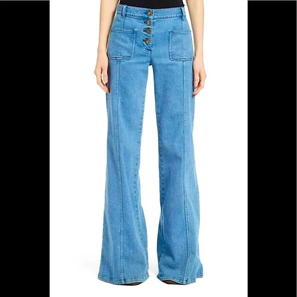 ✨ CHLOE wide leg jeans