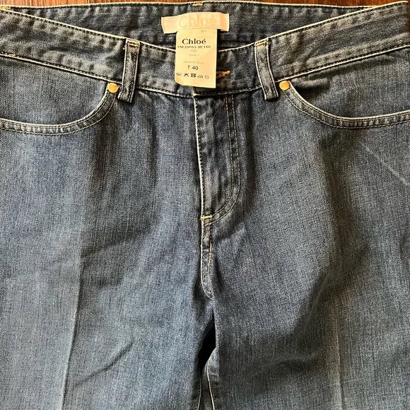 Chloe Wide Leg Jeans French size 40 US size 8