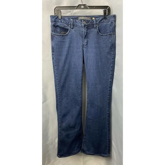 Christopher Blue Bootcut Midrise Stretch Jeans