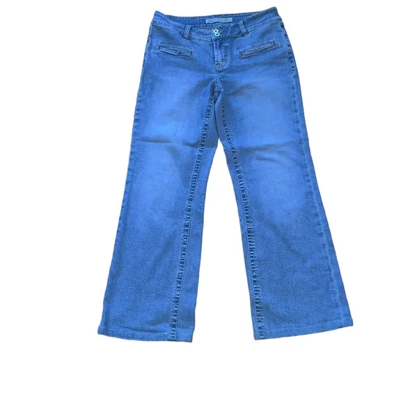 Christopher Blue Stretch Blue Jeans Denim Size 12