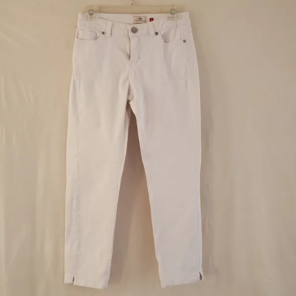 Christopher Blue White Jeans
