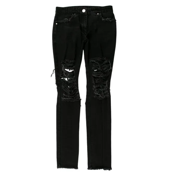 Christopher Kane distressed jeans