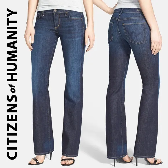 🆕 COH Dita Bootcut Petite Denim Flare Jeans Sz 31
          
      NWT