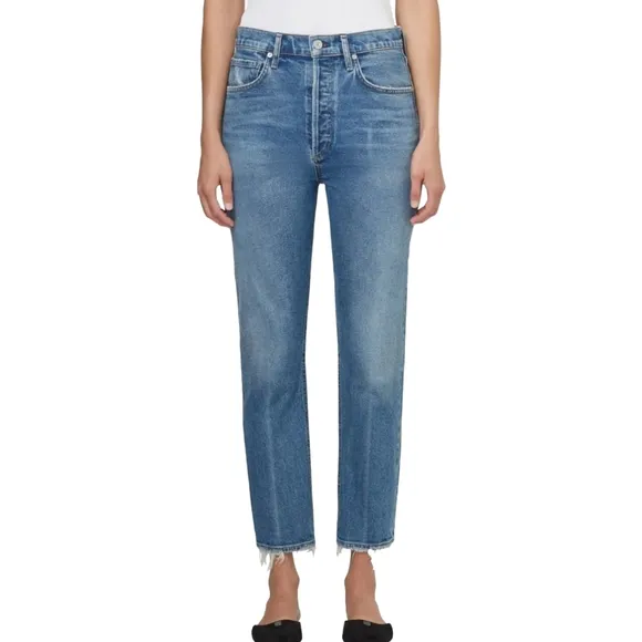 Citizens of Humanity 31 Jolene High Rise Vintage Slim Straight Dimple Jeans
          
      NWT