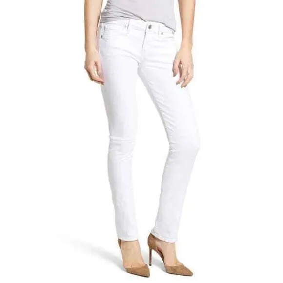 CITIZENS OF HUMANITY Optic White Racer Skinny Jean
