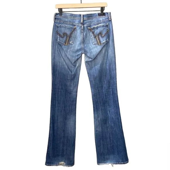Citizens of Humanity Ric Rac 109 Low Rise Flare y2k Jeans