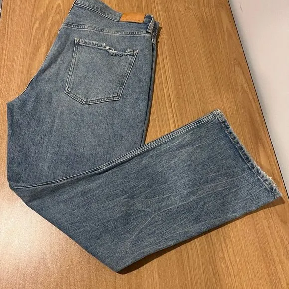 Citizens of Humanity Premium Vintage Medium Blue Wide Leg Denim Jeans Size 32